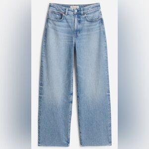 Madewell Curvy Vintage Wide Leg High Waisted Jeans